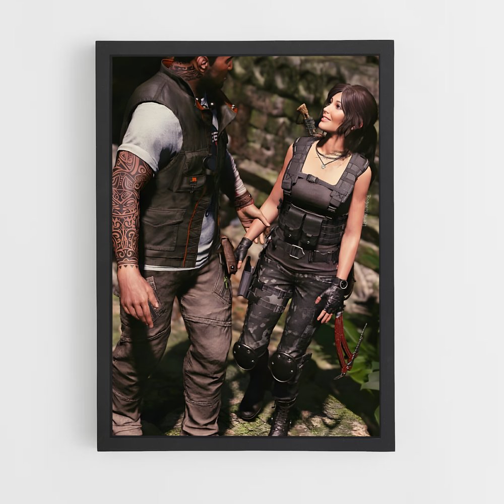 Poster Jonah maiava – affiche Tomb raider (vue 2)